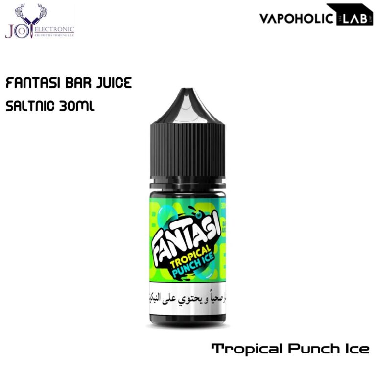 FANTASI-BAR-Tropical-Punch-Ice-JUICE-SALTNIC-30ml-768x768-1.jpg FANTASI BAR JUICE SALTNIC 30MG 30ML - Image 1